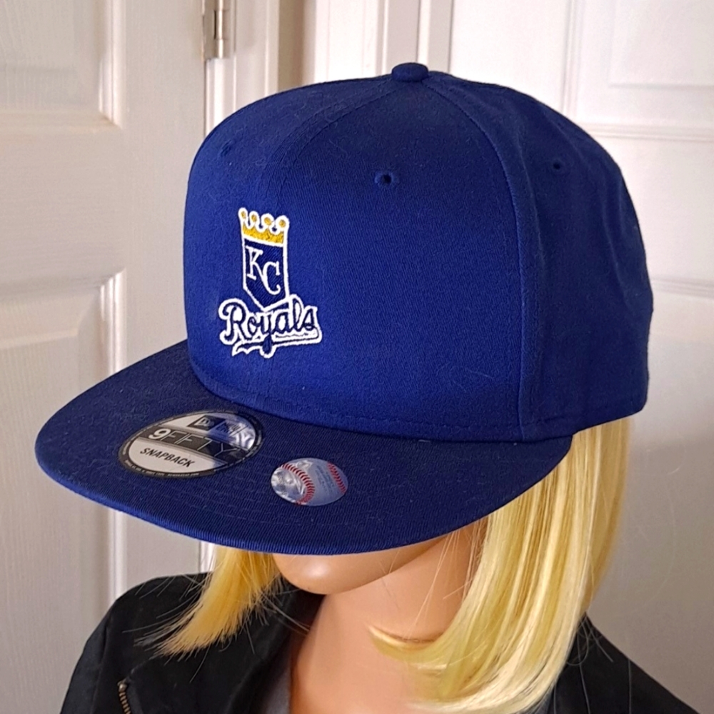 NWT Kansas City Royals Baseball Cap MLB with Adjustable Strap 9 FIFTY Sn…